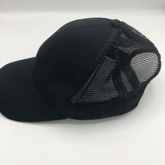 Men's Black and Grey No Brand Name Trucker Trucker Hat Bundle - Picture 11 of 12